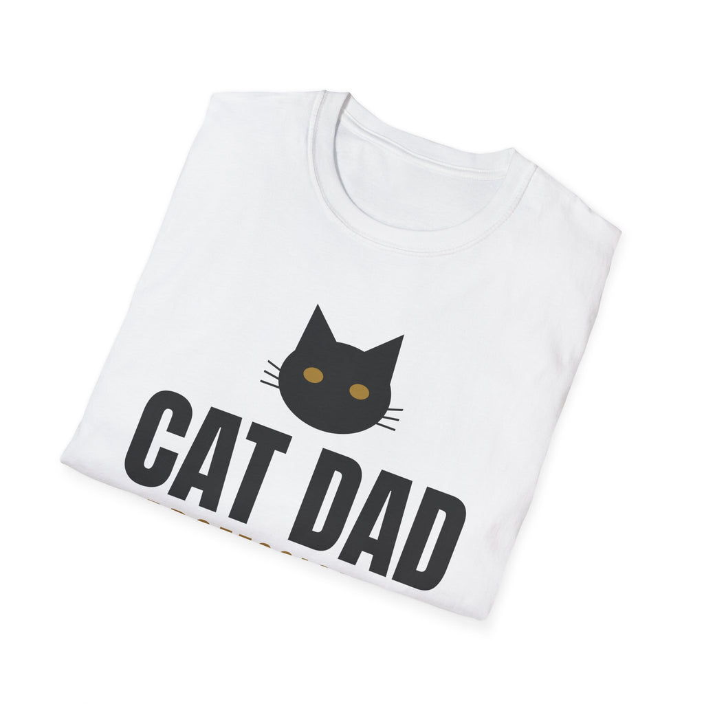 Cat Dad Professional Lap Provider Funny Cat Lover T-Shirt Gift for Men Tee – Gifted Porch