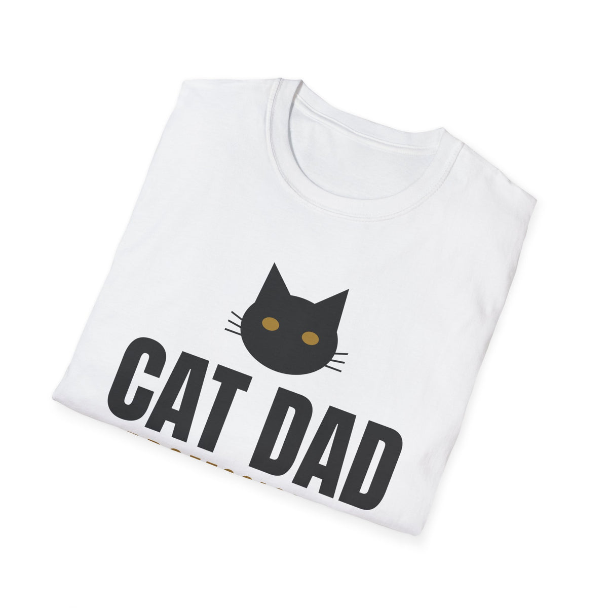 Cat Dad Professional Lap Provider Funny Cat Lover T-Shirt Gift for Men Tee – Gifted Porch