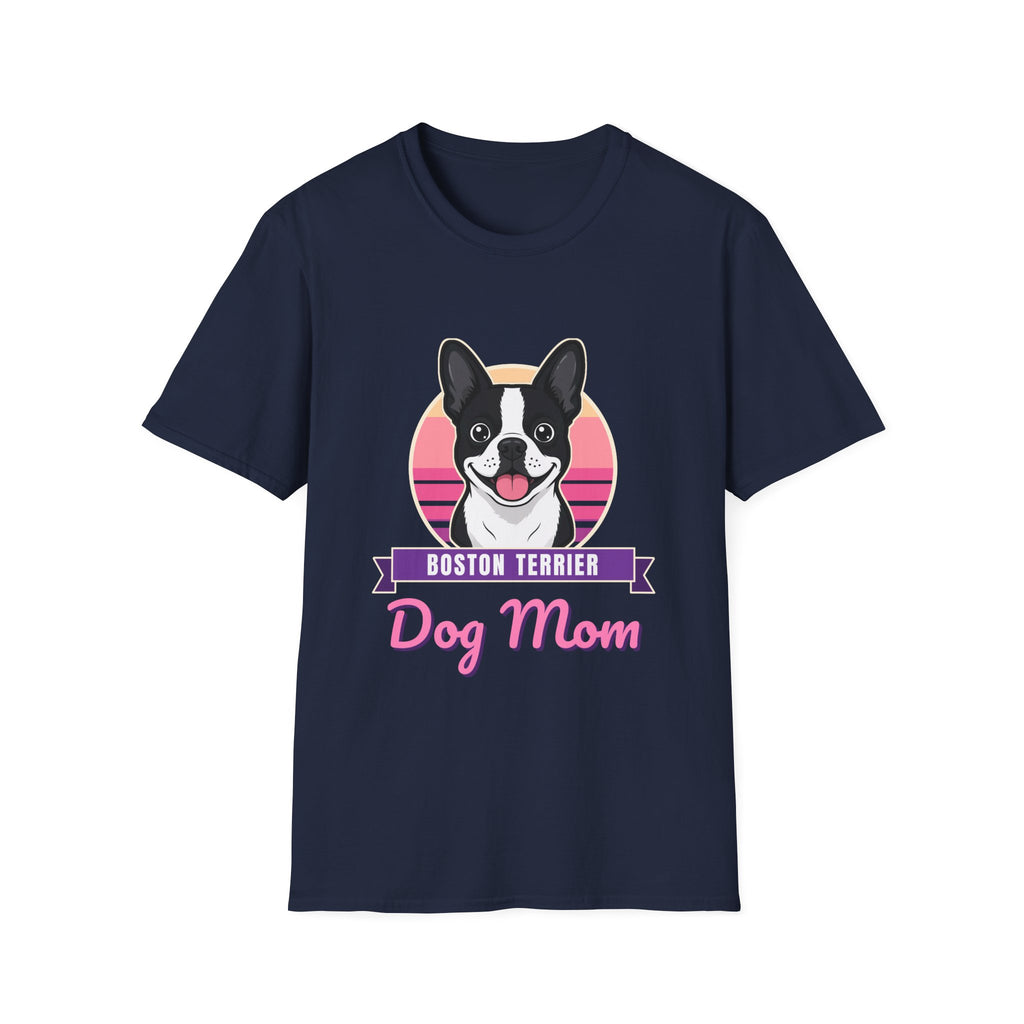 Boston Terrier Dog Mom Shirt
