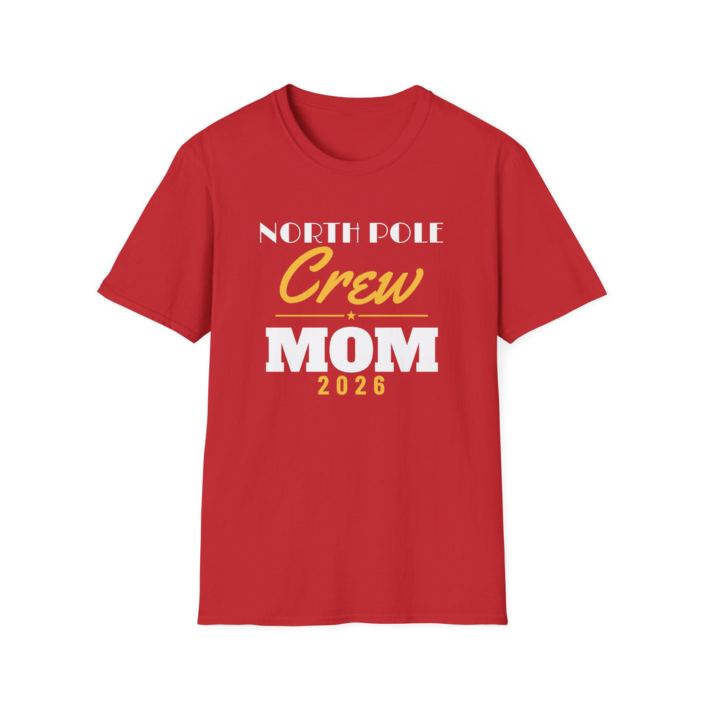 North Pole Crew 2026 Mom Matching Family Christmas T-Shirt – Gifted Porch, view 4
