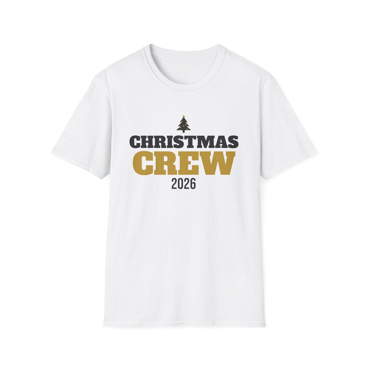 Christmas Crew 2026 Family Matching T-Shirt Holiday Group Photo Tee – Gifted Porch