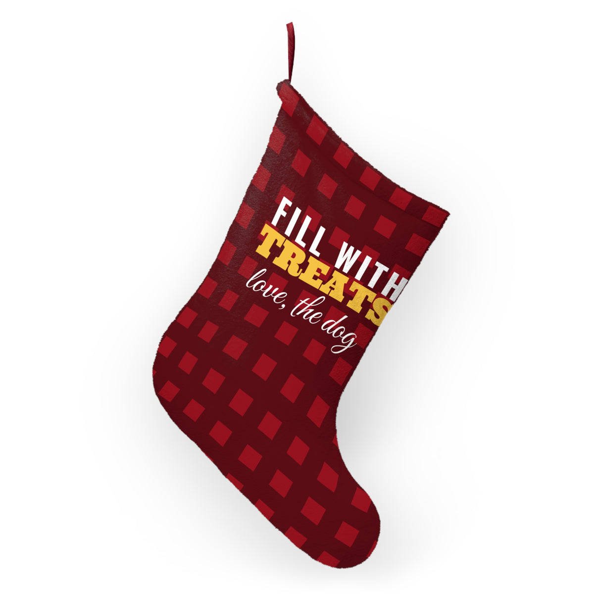 Fill With Treats Love The Dog Christmas Stocking – Gifted Porch, view 4