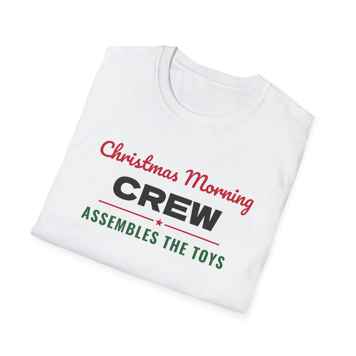 Christmas Morning Crew Assembles The Toys Matching T-Shirt – Gifted Porch, view 7