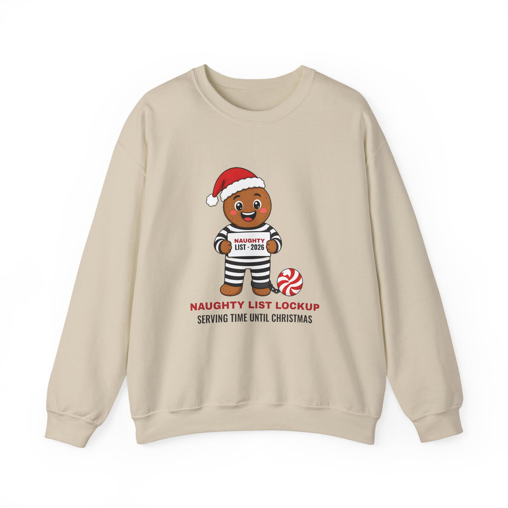 Naughty List Lockup Christmas Sweatshirt