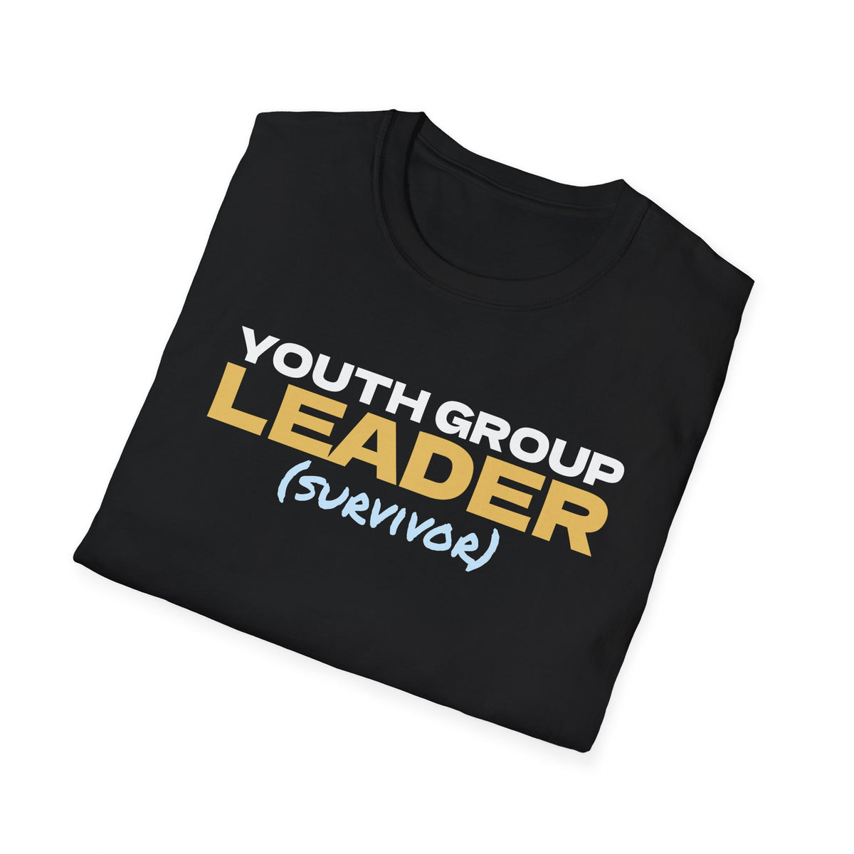 Youth Group Leader Survivor Funny Christian T-Shirt – Gifted Porch, view 8