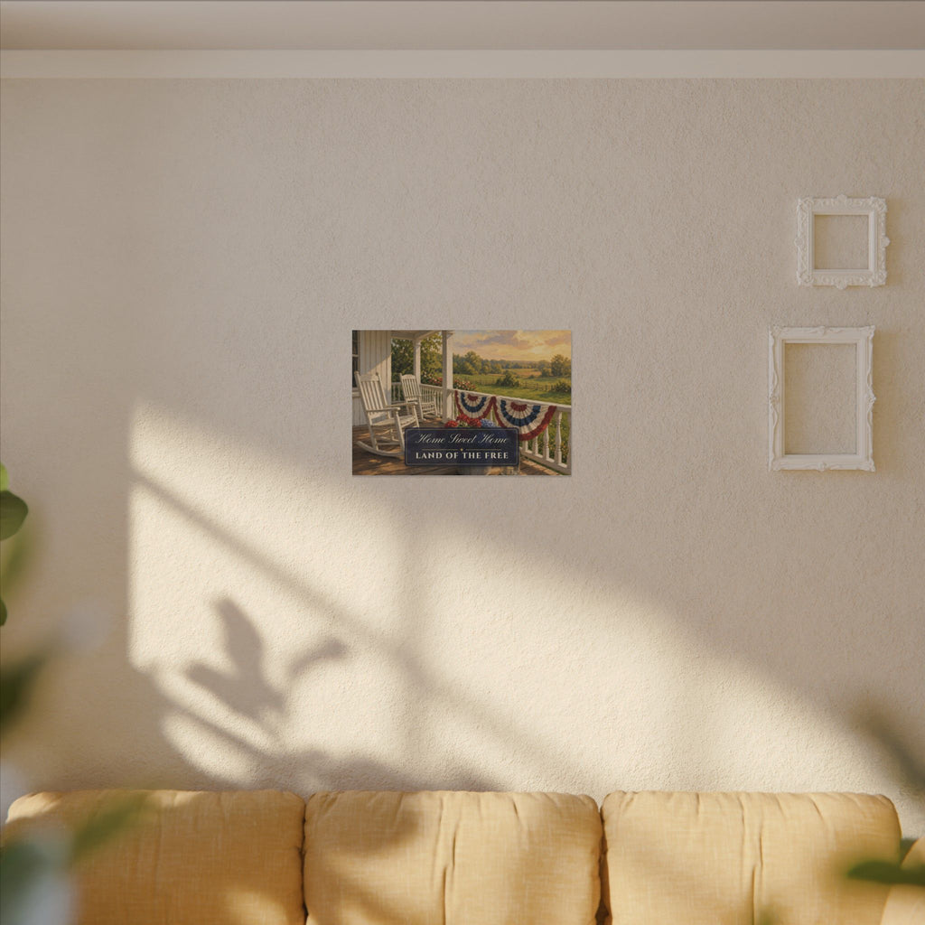 Americana Porch Canvas
