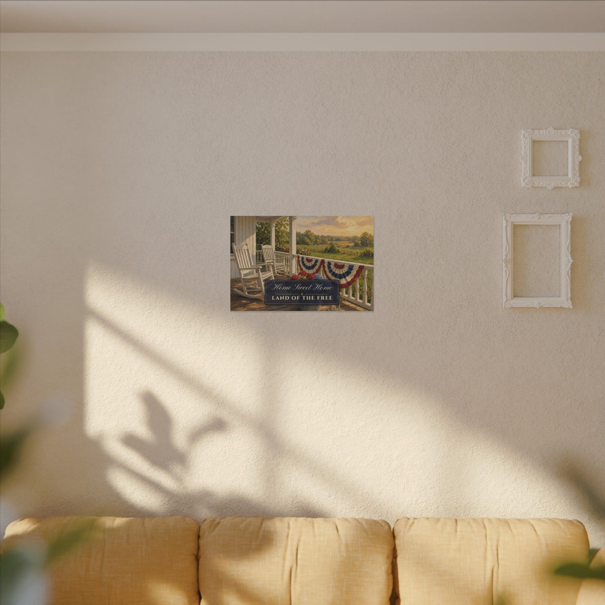 Americana Porch Canvas