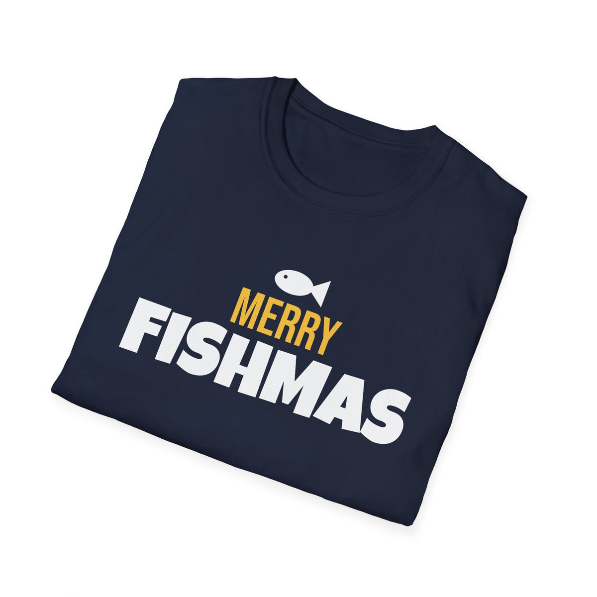 Merry Fishmas Funny Fishing Christmas T-Shirt Fisherman Holiday Gift Tee – Gifted Porch