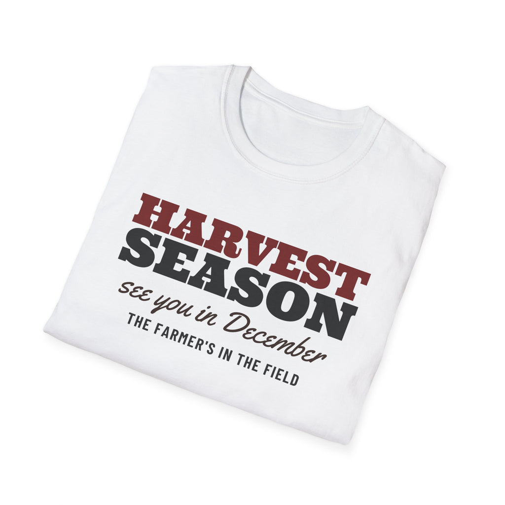 Harvest Season See You In December Funny Farmer T-Shirt – Gifted Porch, view 9