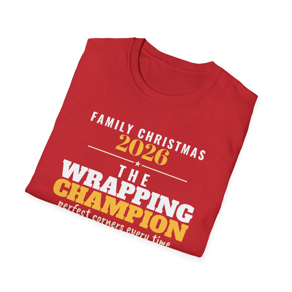 The Wrapping Champion Family Christmas 2026 Matching T-Shirt – Gifted Porch, view 16