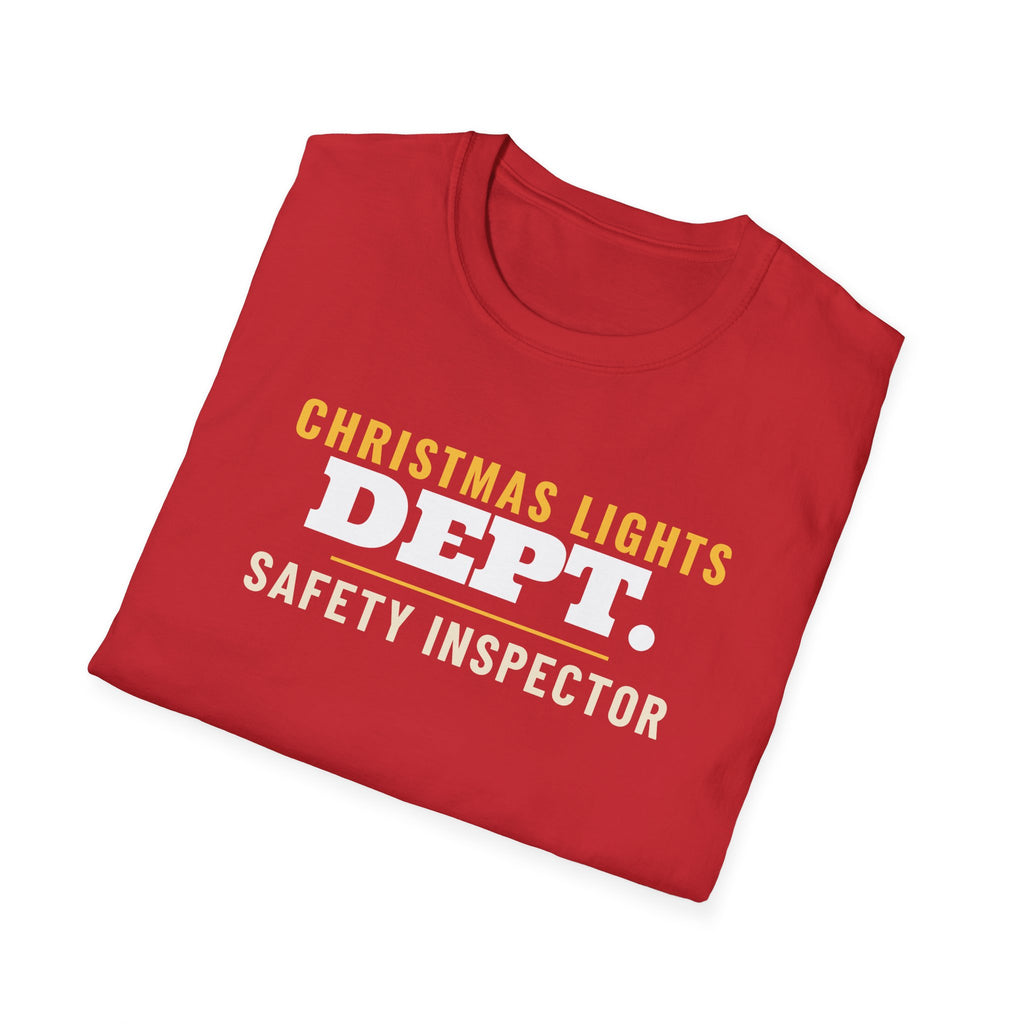 Christmas Lights Dept Safety Inspector Matching T-Shirt – Gifted Porch, view 16
