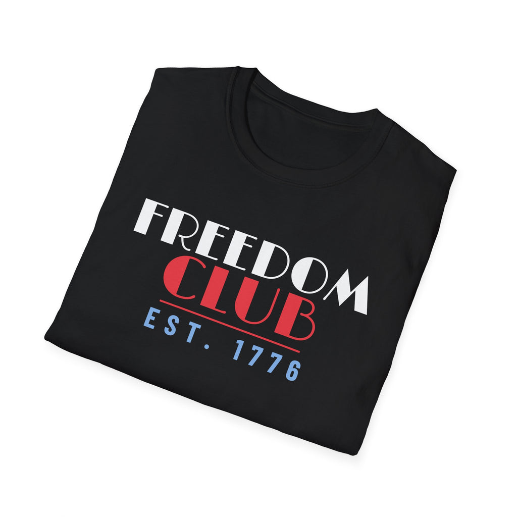 Freedom Club Est 1776 Vintage Patriotic T-Shirt – Gifted Porch, view 8