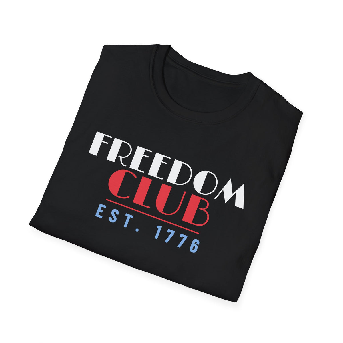 Freedom Club Est 1776 Vintage Patriotic T-Shirt – Gifted Porch, view 8