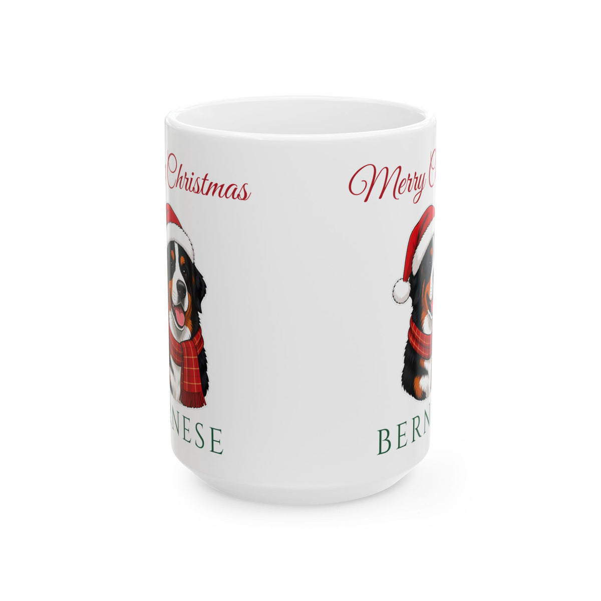 Bernese Mountain Dog Dog Christmas Mug