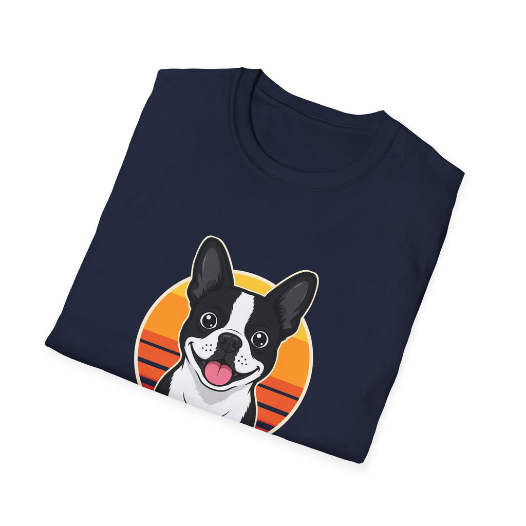 Boston Terrier Dog Dad Shirt