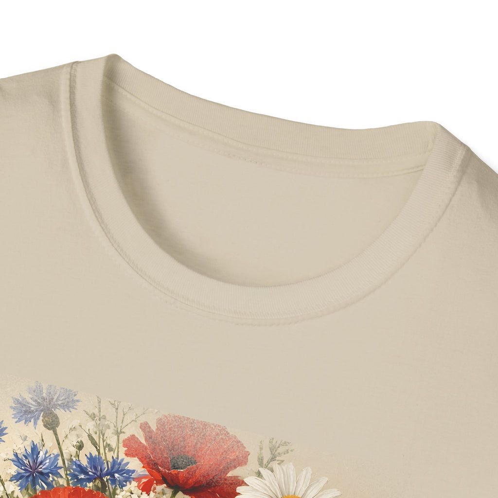 Summer Wildflowers Tee – patriotic gift, photo 8