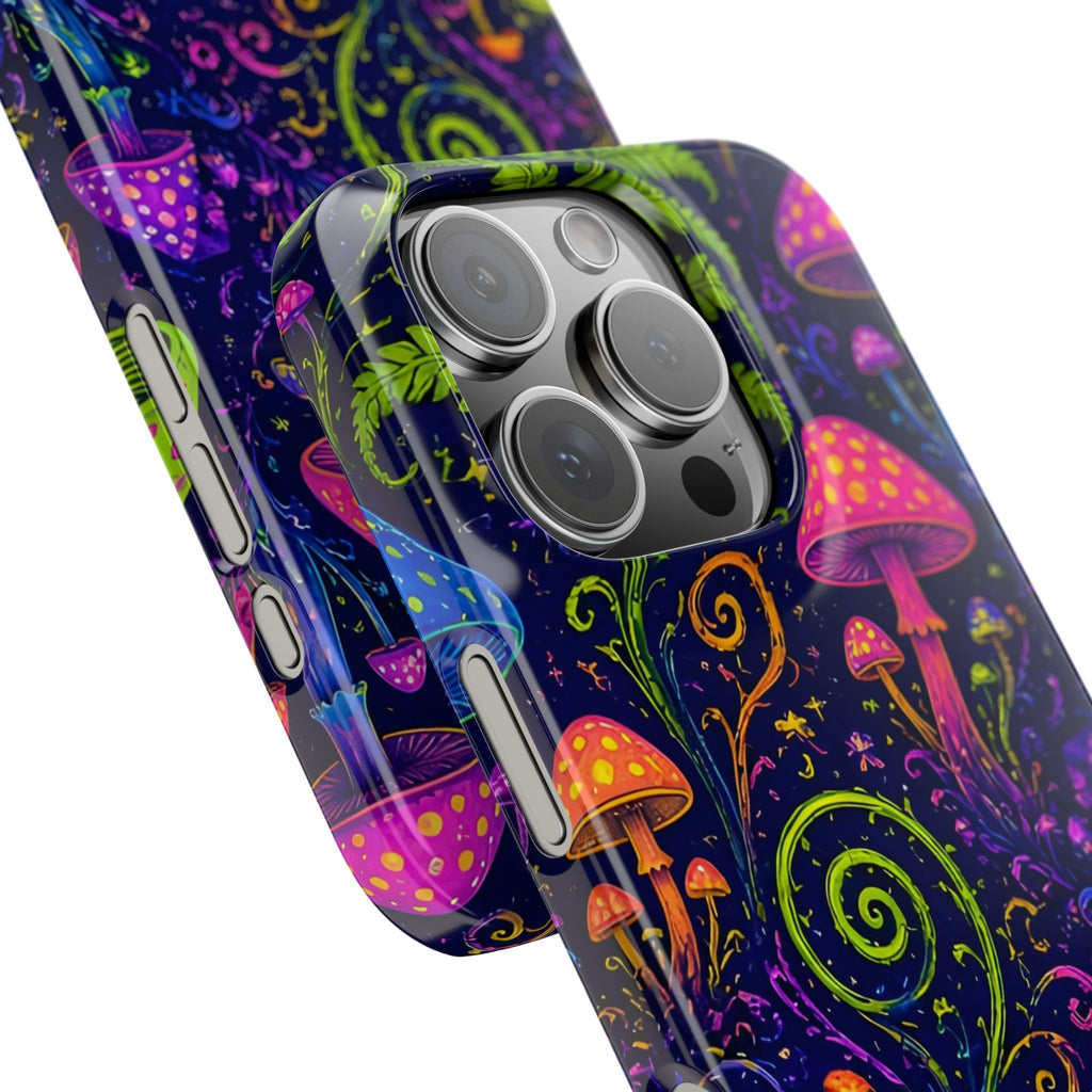 Trippy Mushroom Abstract Phone Case