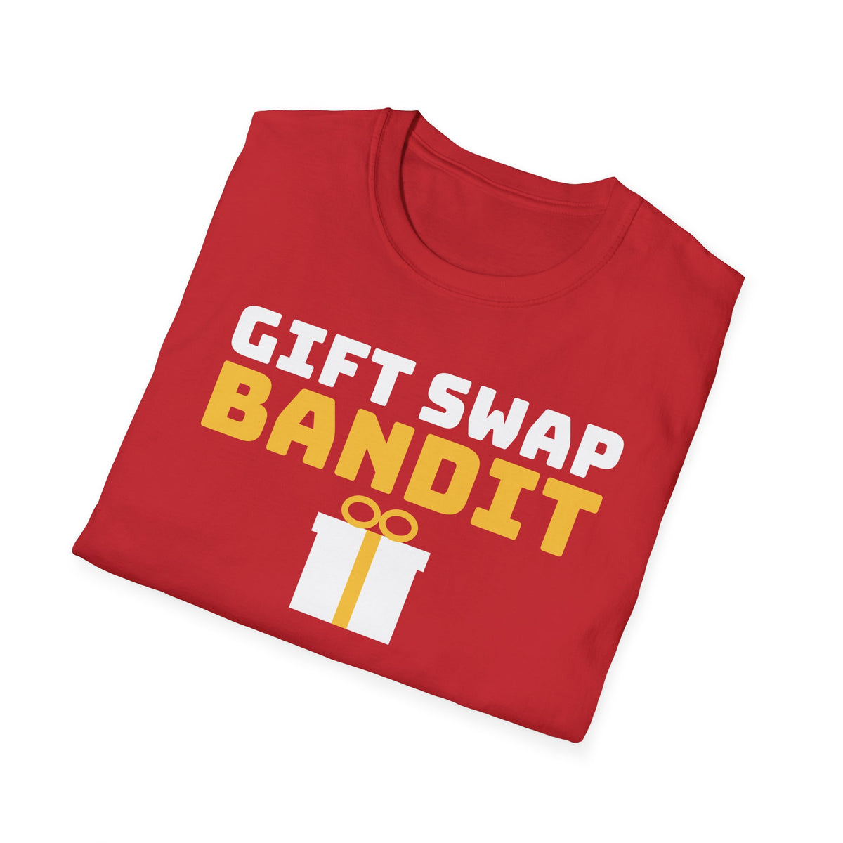 Gift Swap Bandit Funny Christmas Gift Exchange T-Shirt – Gifted Porch, view 16