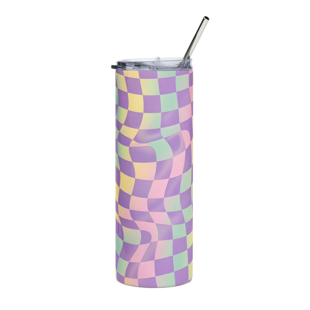 Warped Checkers 20oz Tumbler