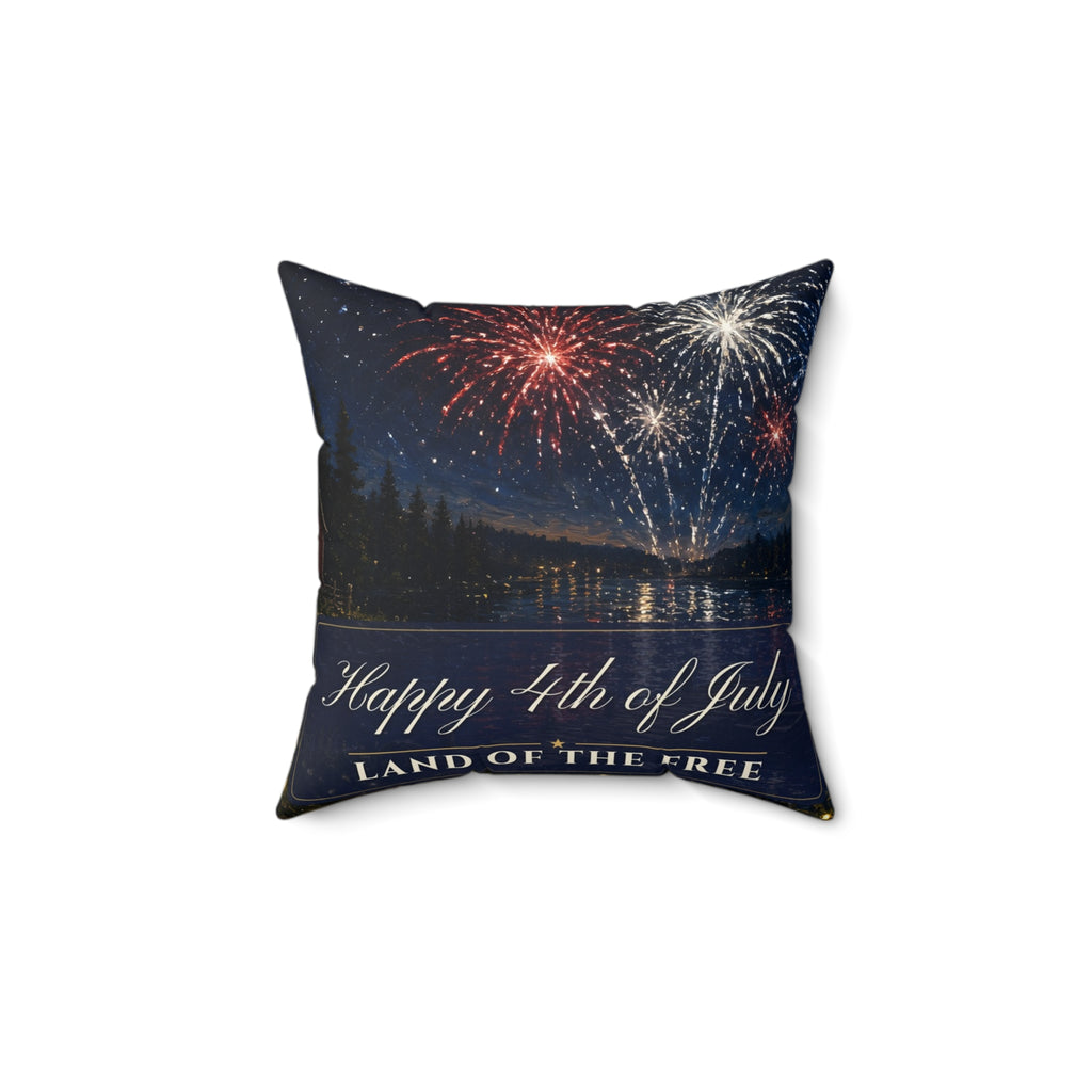 Happy 4th of July Pillow