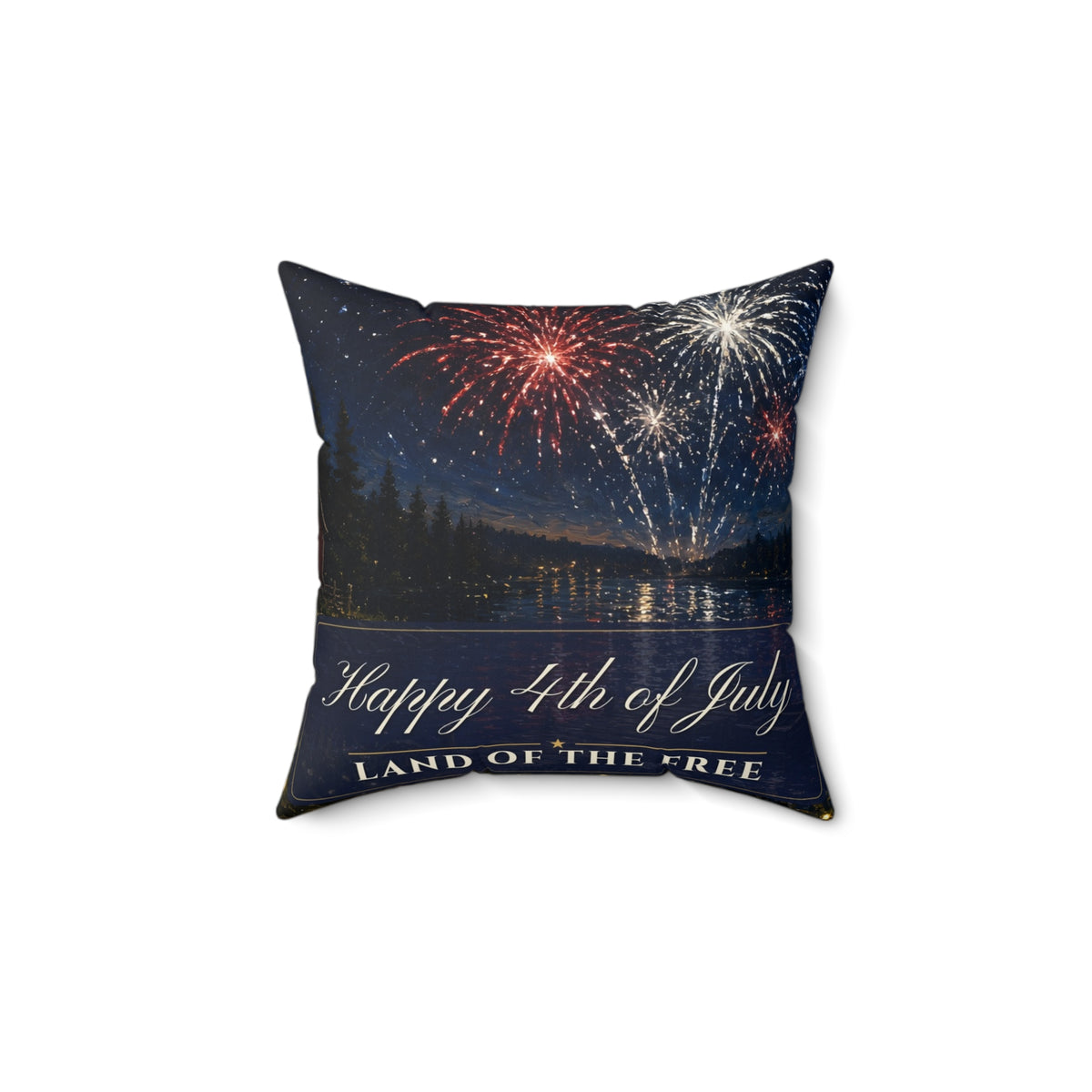 Happy 4th of July Pillow