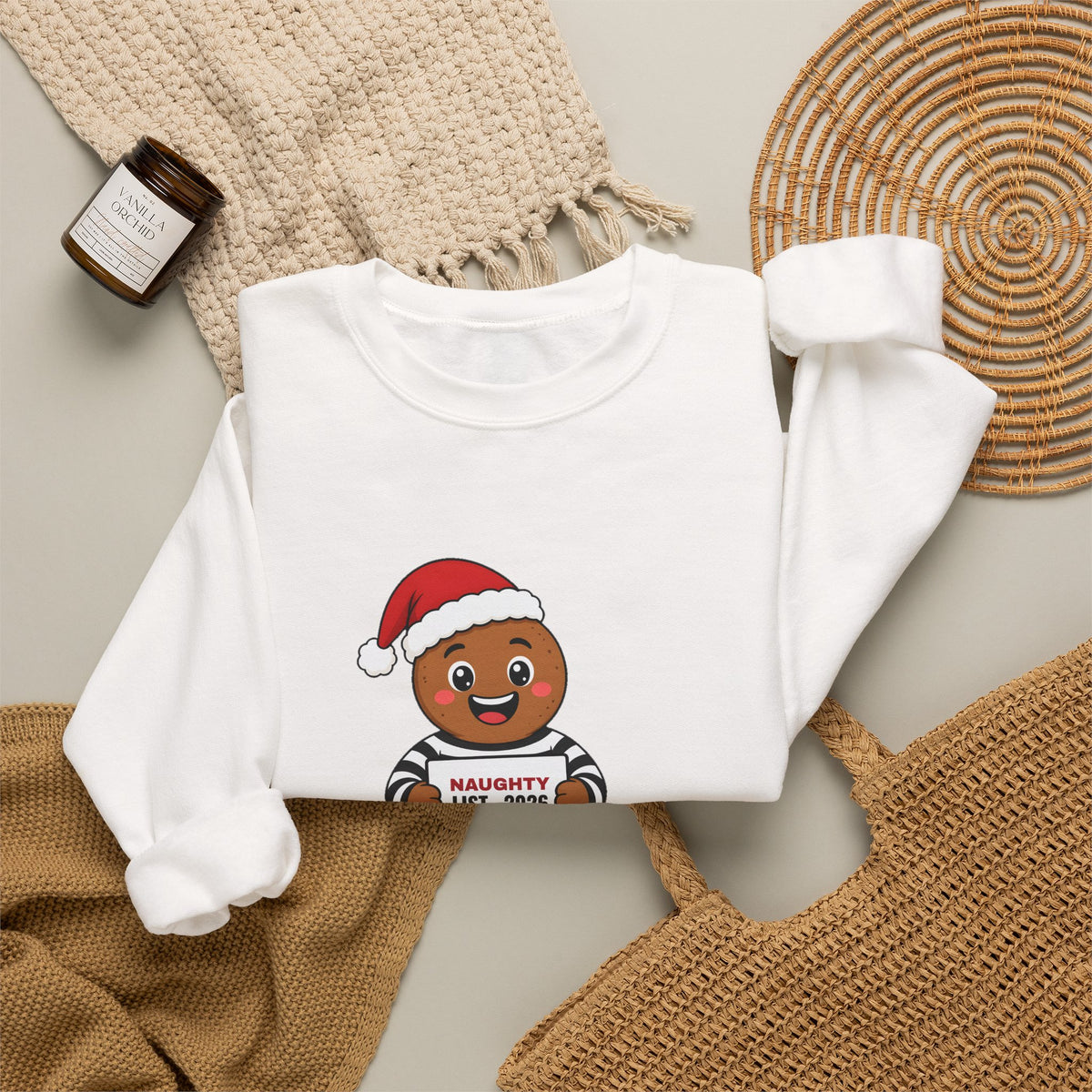 Naughty List Lockup Christmas Sweatshirt