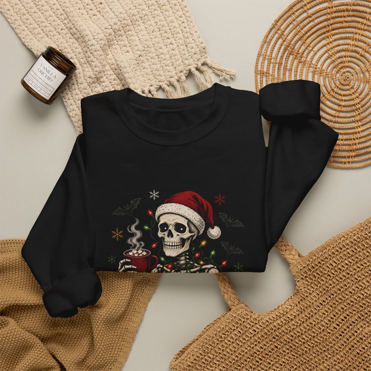 Creepy & Bright Skeleton Sweatshirt