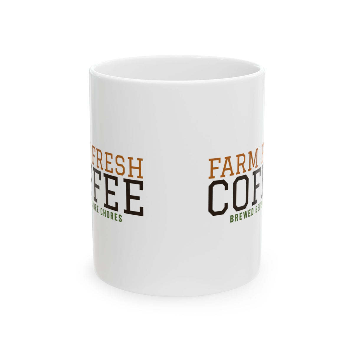 Farm Fresh Coffee Farmhouse Mug Country Kitchen Gift – Gifted Porch, view 2