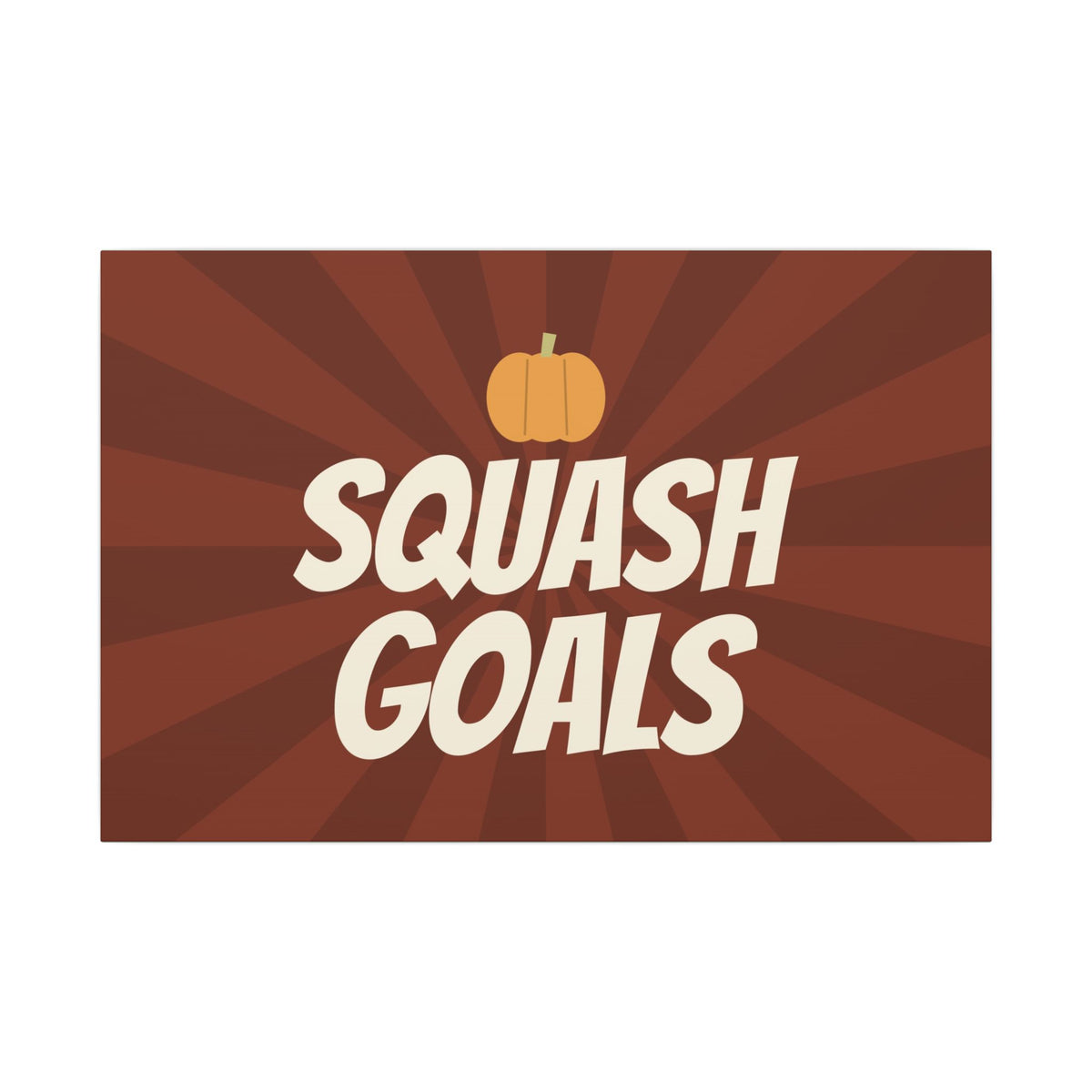 Squash Goals Canvas