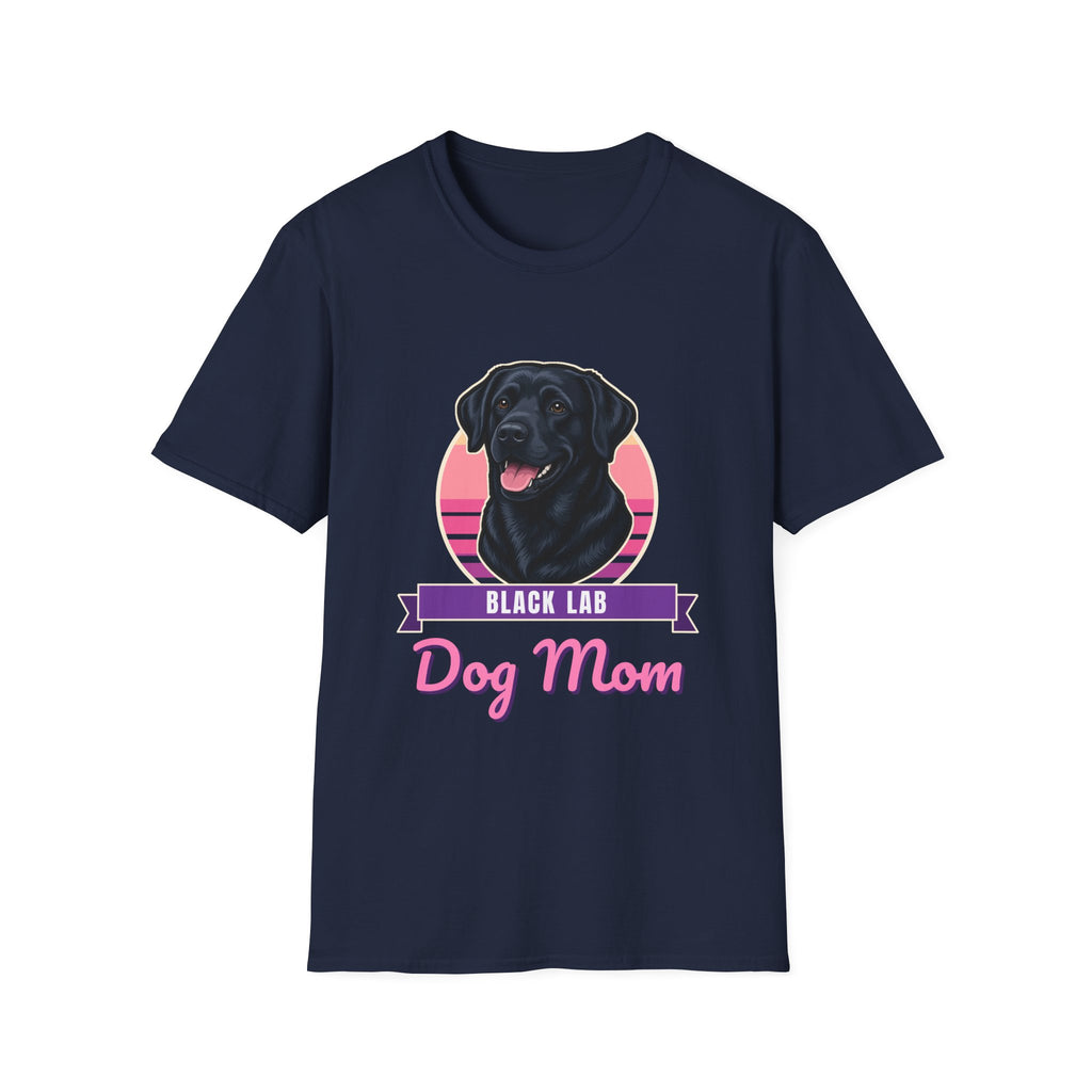 Black Lab Dog Mom Shirt