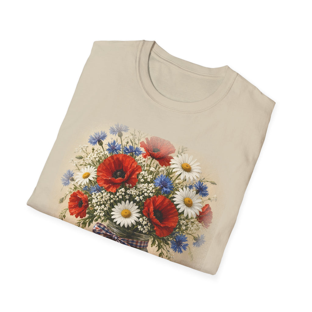 Summer Wildflowers Tee – patriotic gift, photo 9