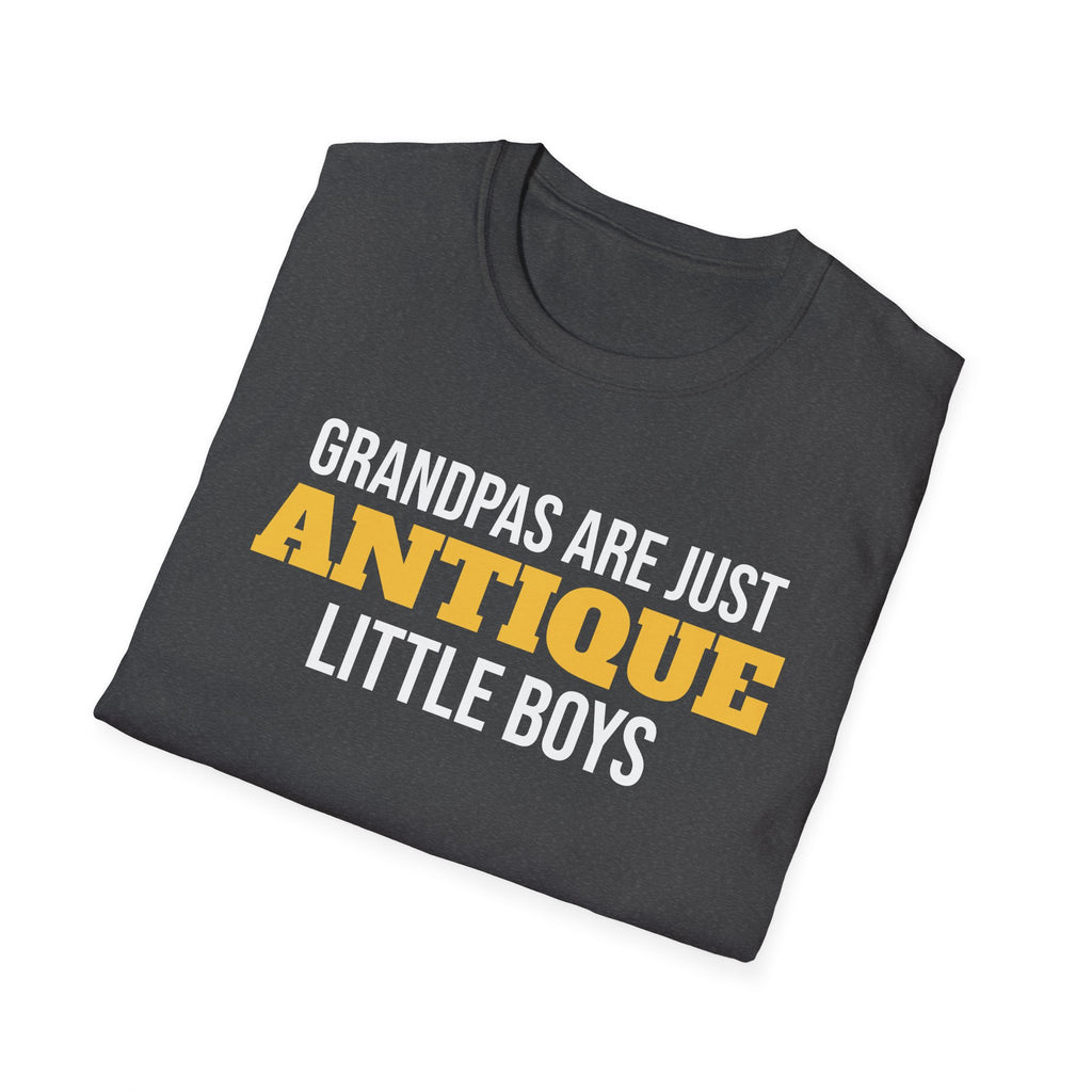 Grandpas Are Just Antique Little Boys Funny Grandpa T-Shirt Gift Tee – Gifted Porch