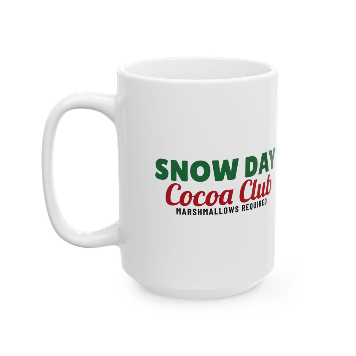 Snow Day Cocoa Club Christmas Mug Winter Kids Family Gift – Gifted Porch, view 7