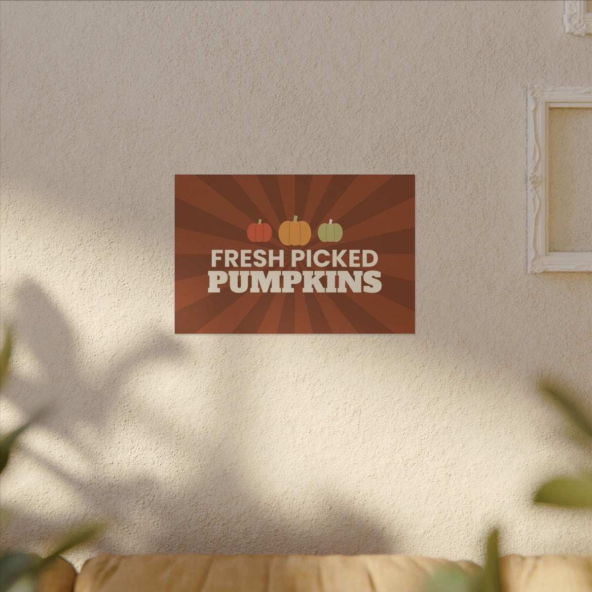 Fresh Picked Pumpkins Canvas