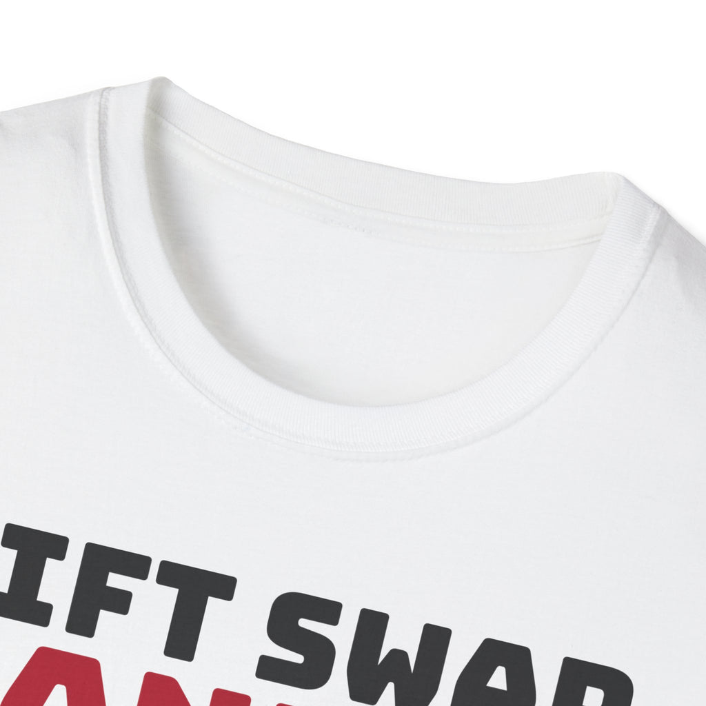 Gift Swap Bandit Funny Christmas Gift Exchange T-Shirt – Gifted Porch, view 6