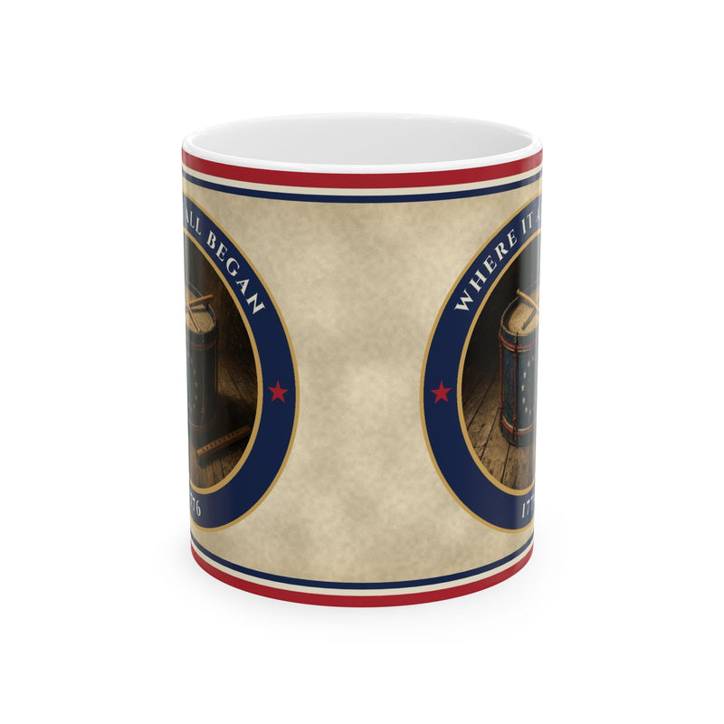 1776 Revolutionary Drum Mug