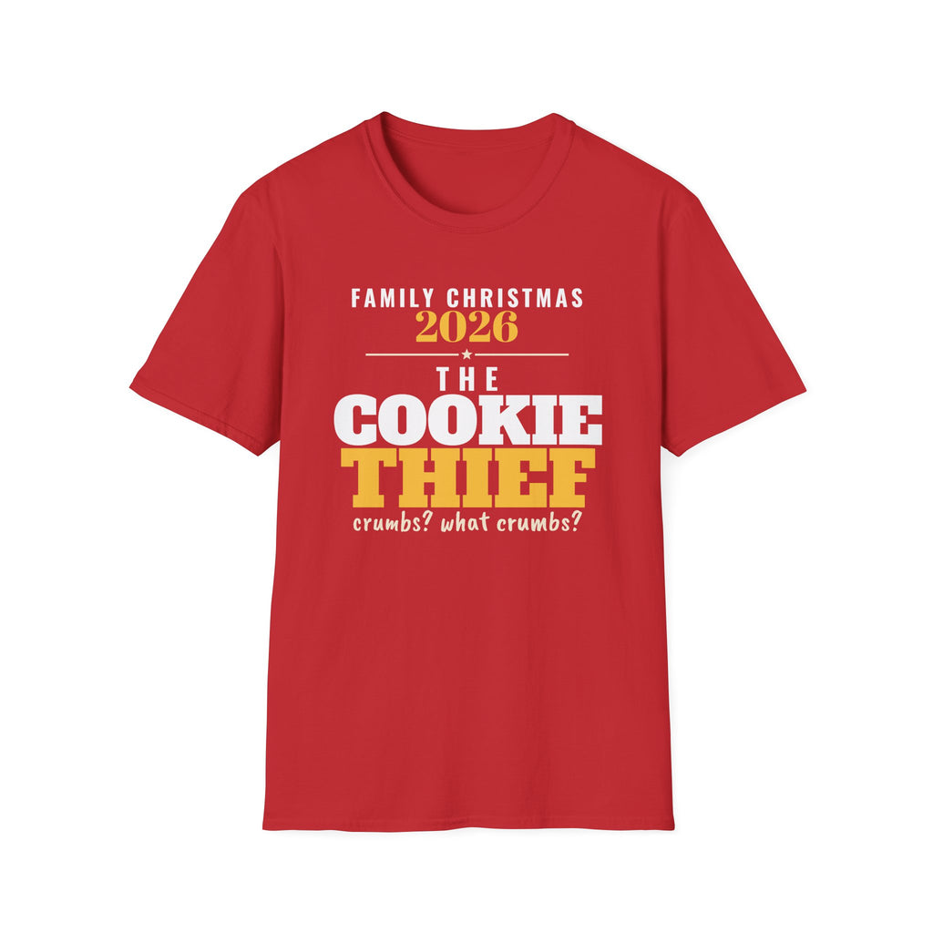 The Cookie Thief Family Christmas 2026 Matching T-Shirt – Gifted Porch, view 4