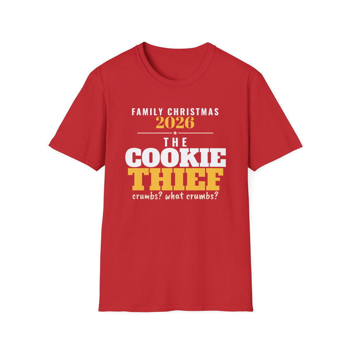 The Cookie Thief Family Christmas 2026 Matching T-Shirt – Gifted Porch, view 4