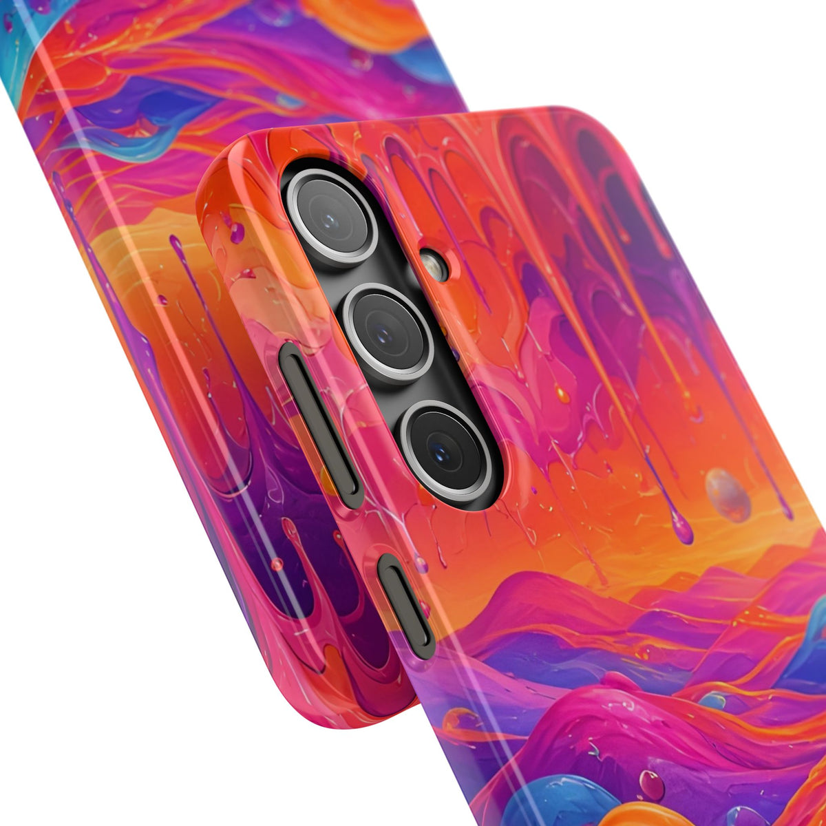 Melting Sunset Abstract Phone Case
