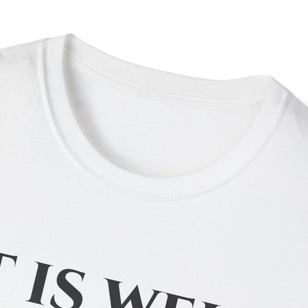 It Is Well With My Soul Christian Hymn T-Shirt – Gifted Porch, view 4
