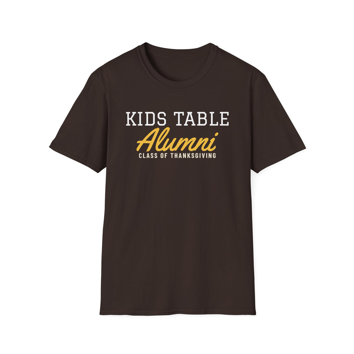 Kids Table Alumni Funny Thanksgiving T-Shirt – Gifted Porch, view 6