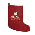 Meowy and Bright Christmas Stocking