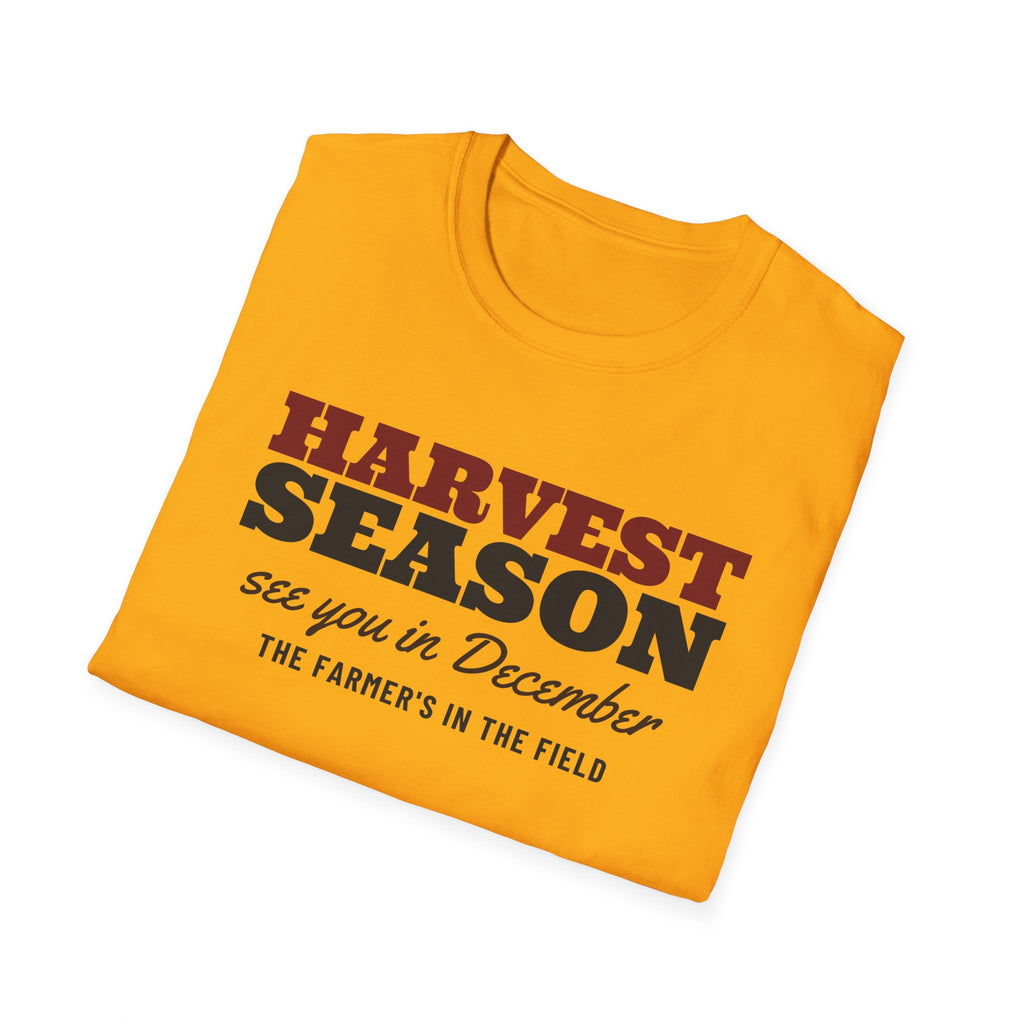 Harvest Season See You In December Funny Farmer T-Shirt – Gifted Porch, view 15