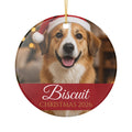 Custom Pet Photo Ornament With Name 2026 – Gifted Porch