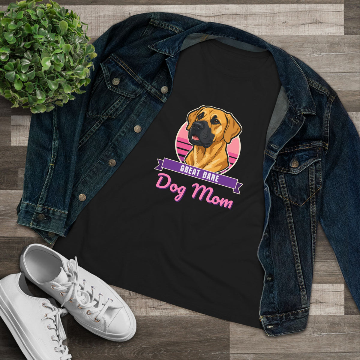 Great Dane Dog Mom Women's Tee
