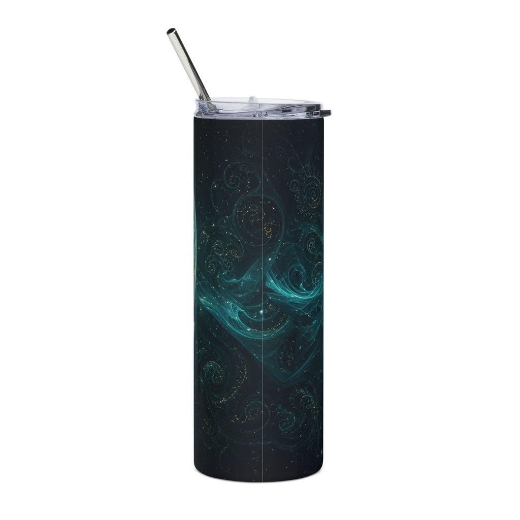 Fractal Skull 20oz Tumbler