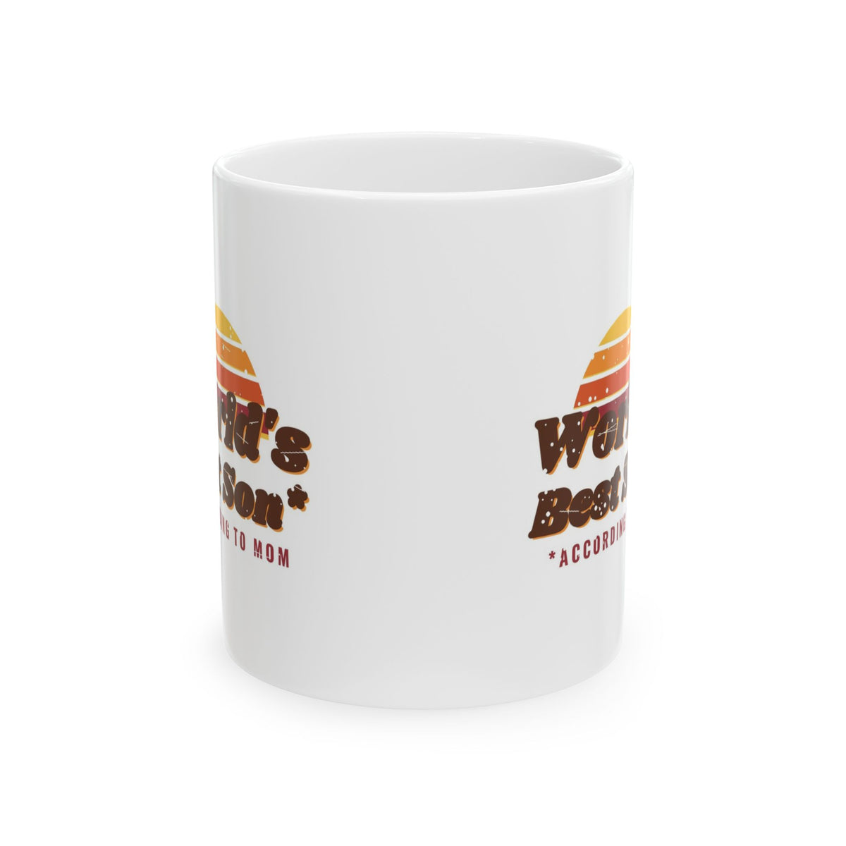World's Best Son, According to Mom Mug