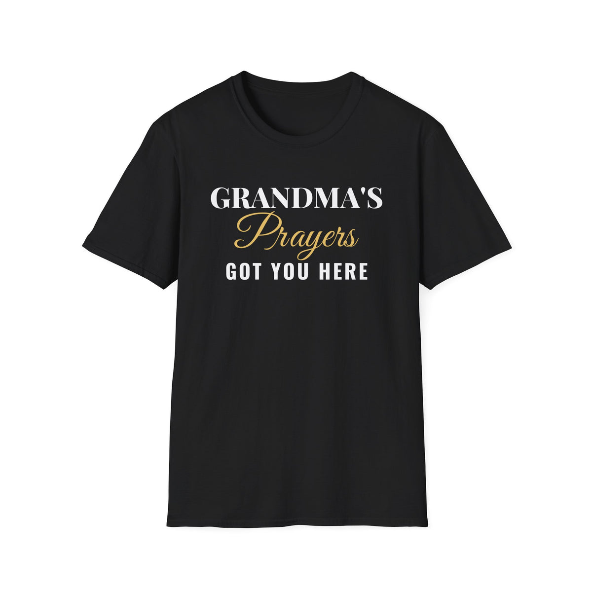 Grandma's Prayers Got You Here Christian Grandma T-Shirt – Gifted Porch, view 2