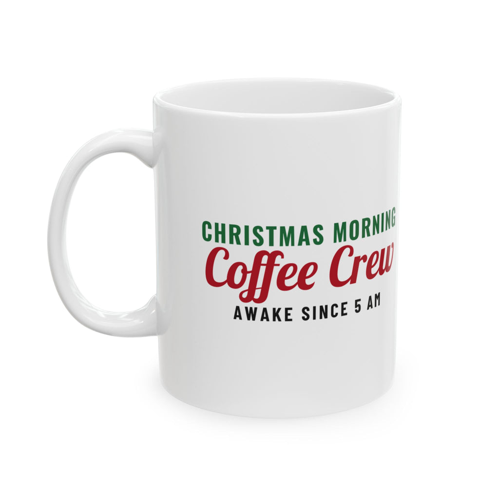Christmas Morning Coffee Crew Mug Family Christmas Gift – Gifted Porch, view 1