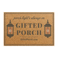 Gifted Porch Lantern Doormat